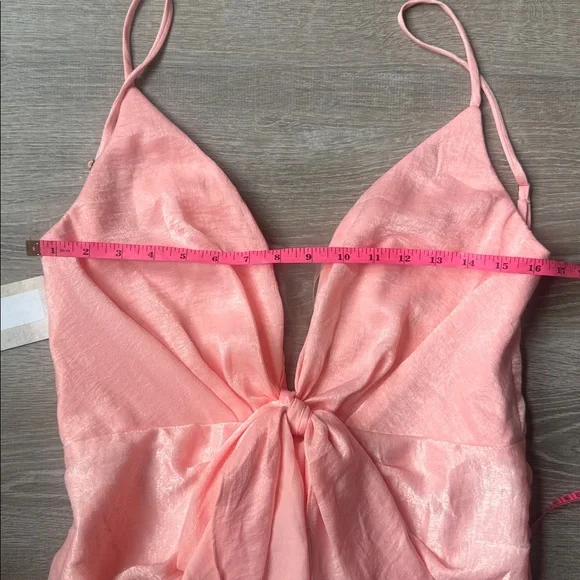 NEW KATIE MAY Sway Zee Dress in Dusty Rose Large - Picture 12 of 14